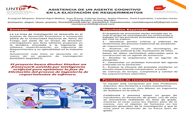 Asistencia de un Agente Cognitivo en la Elicitación de Requerimientos